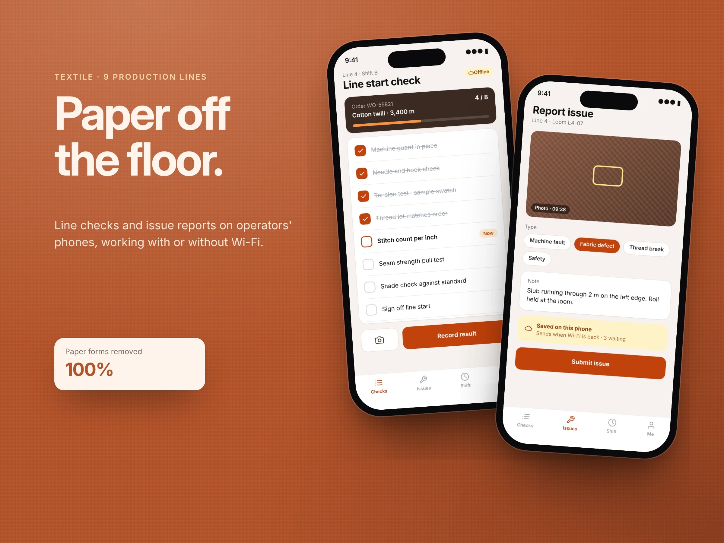 Factory Floor App